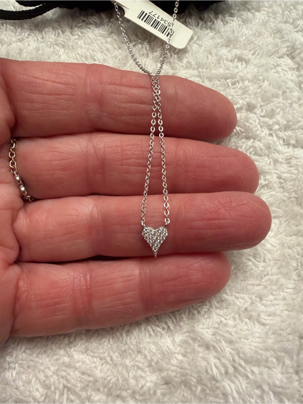 Zoe Belle heart necklace